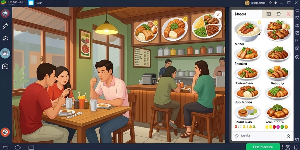 Screenshot menunjukkan fitur bonus yang menguntungkan.