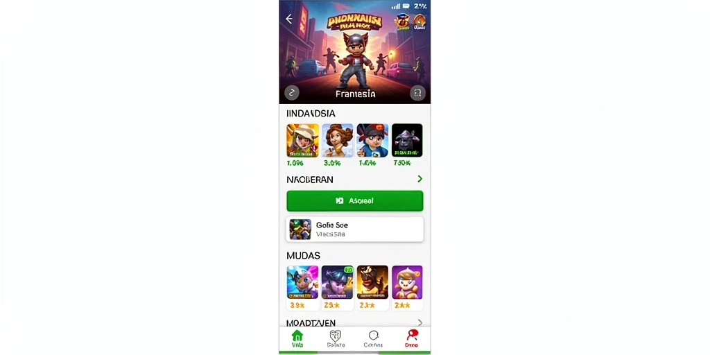 Screenshot menampilkan fitur chat untuk berkomunikasi dengan pemain lain.