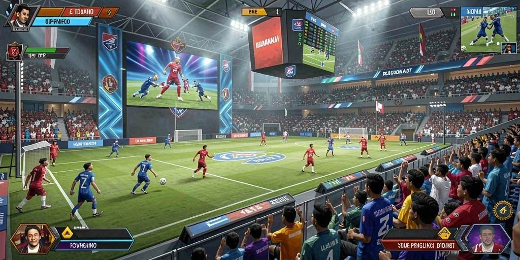 Fitur live draw yang mendebarkan dan interaktif.