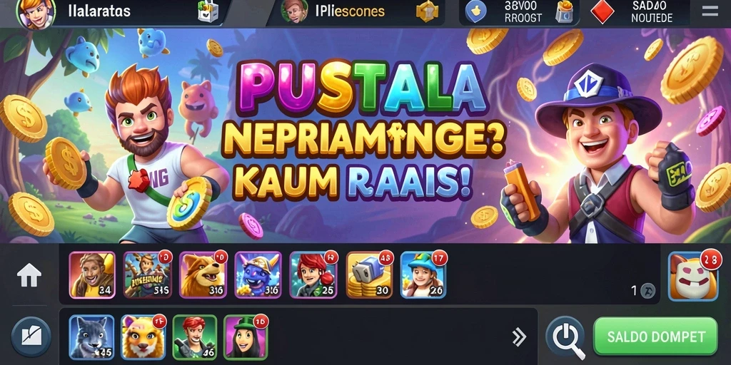 Beragam pilihan permainan yang menarik dan seru.
