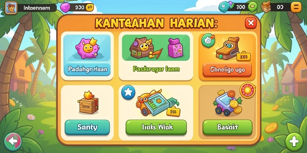 Fitur bonus harian yang menguntungkan bagi pengguna.